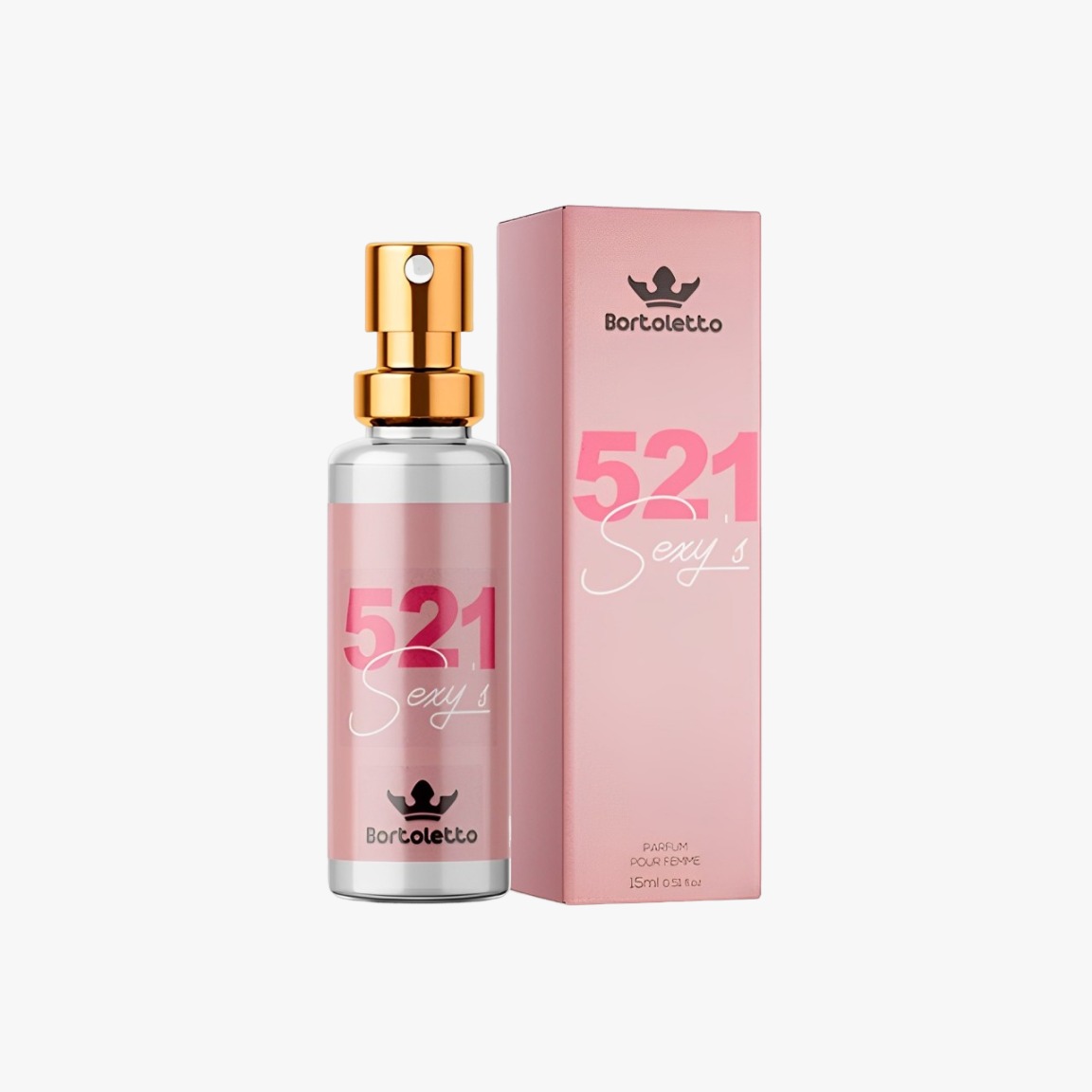 Perfume 521 Sexy - Atlântica Natural (Frasco Feminino Sedutor)