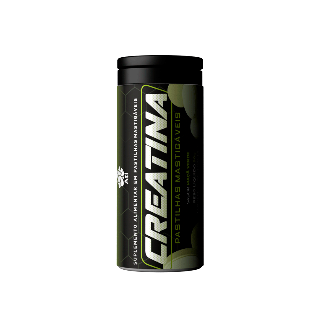 Creatina Mastigável Maçã Verde